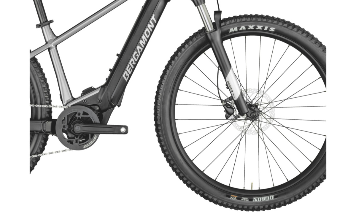 Фотография Велосипед Bergamont E-Revox Sport 29" (2021) 2021 Черно-серый